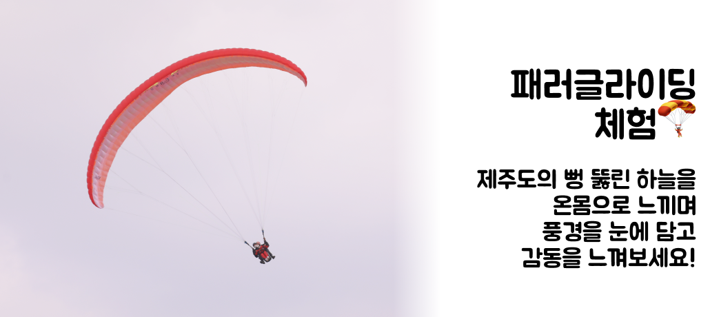 패러글라이딩체험