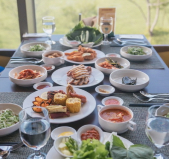 블로거 쿠카님이 다녀온 캠퍼트리호텔앤리조트 무제한 가든 바베큐 리얼후기