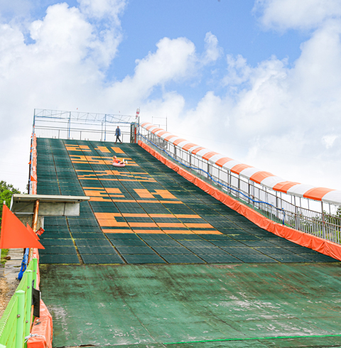 제주도 사계절 썰매 체험