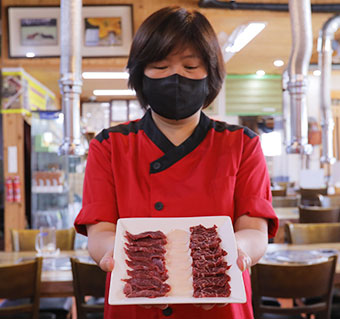 제주 말고기 맛집 고우니 제주를담다