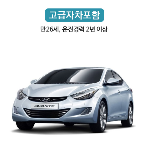 더뉴아반떼 24-25년식 [고급자차]
